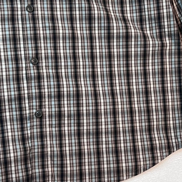 Columbia Mens Large Plaid Button Down Long Sleeve Shirt Hiking Casual Fishing - Picture 7 of 16